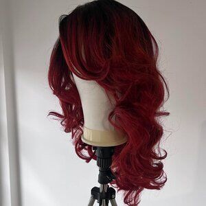 Outre Lace Front L Part Synthetic Wig Brooklyn DRRED